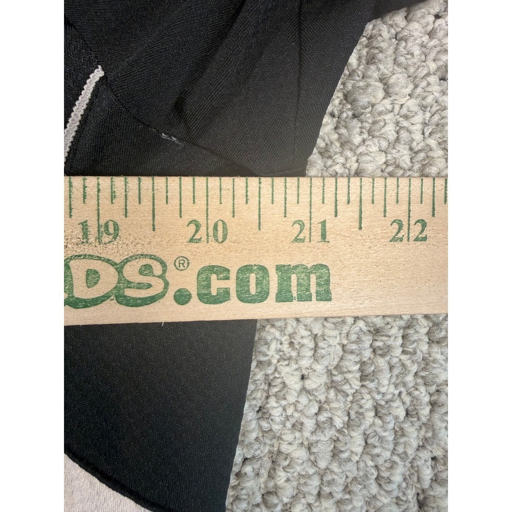 Under Armour Coldblack Polo Large Black 1/4 Zip Golf La Crosse Country Club - Picture 3 of 8